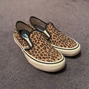 Leopard Slip On Vans